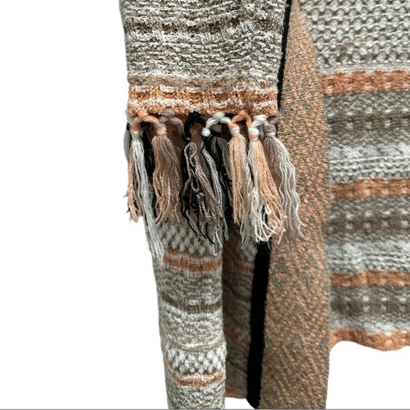 Knitted ESQUALO Open Cardigan - Picture 3 of 6